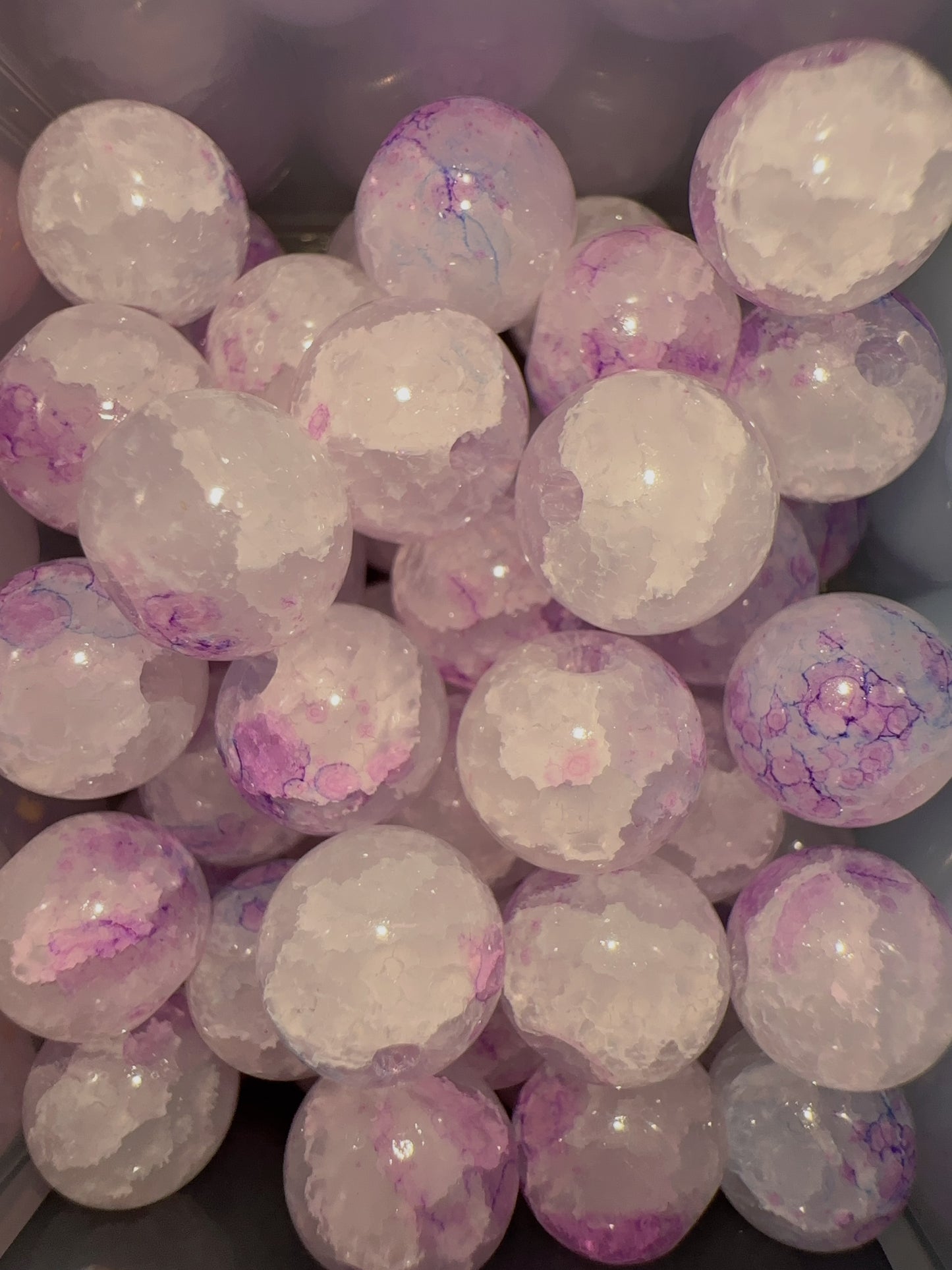 10mm Beads - Purple