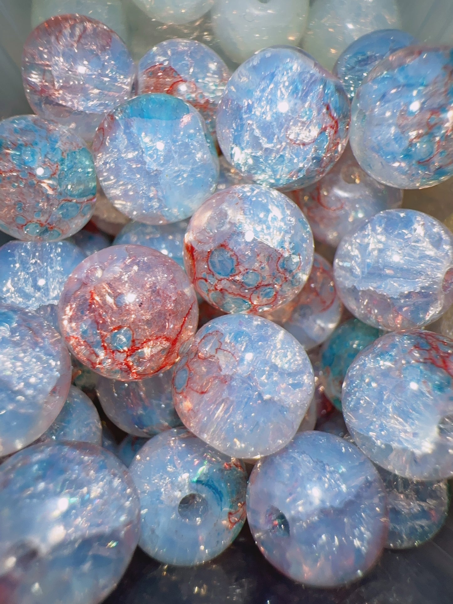 10mm Beads - Blue