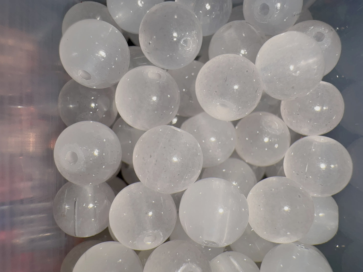 10mm Beads - White