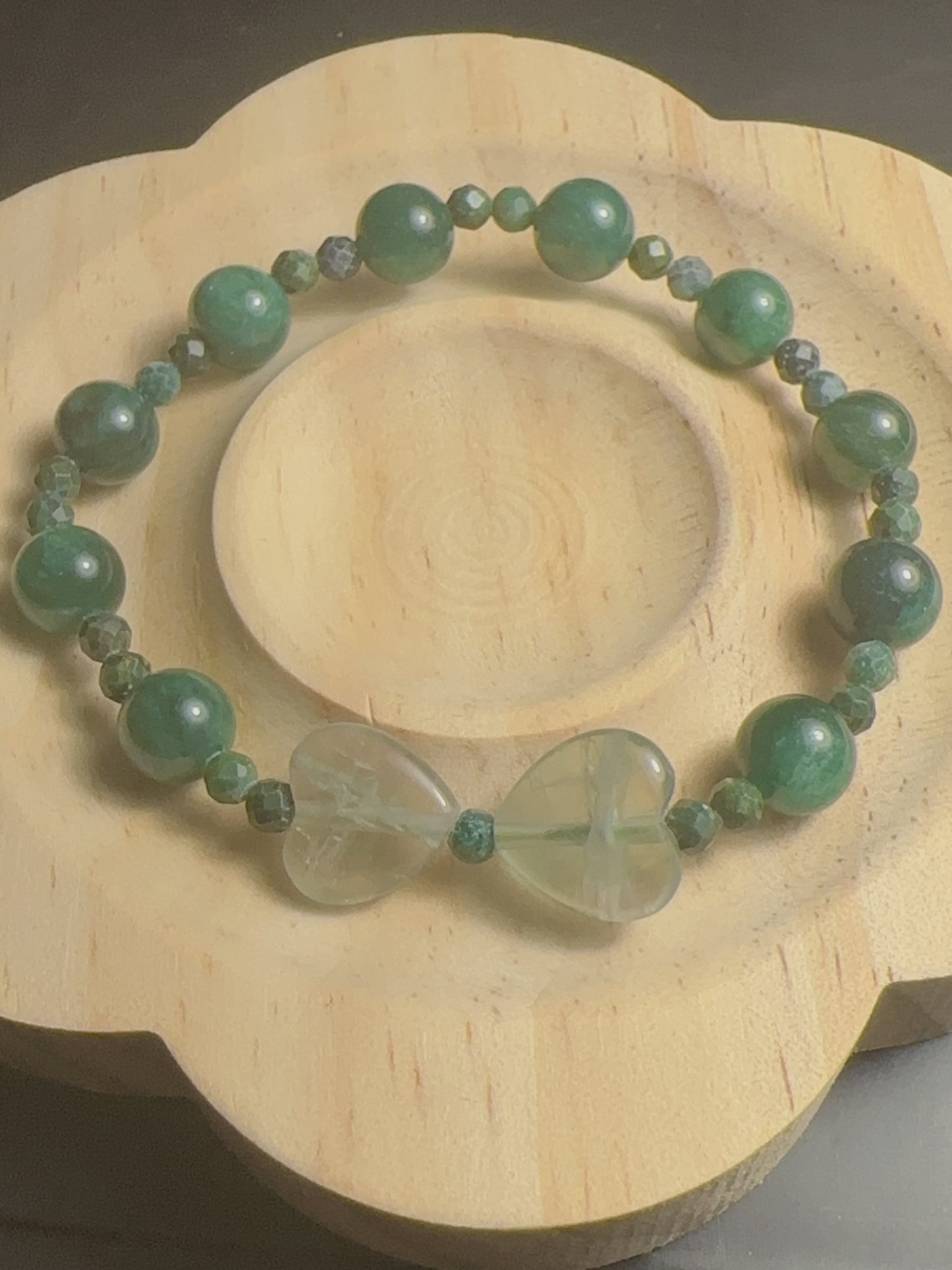 ♡Bracelet w/ heart ꕤ