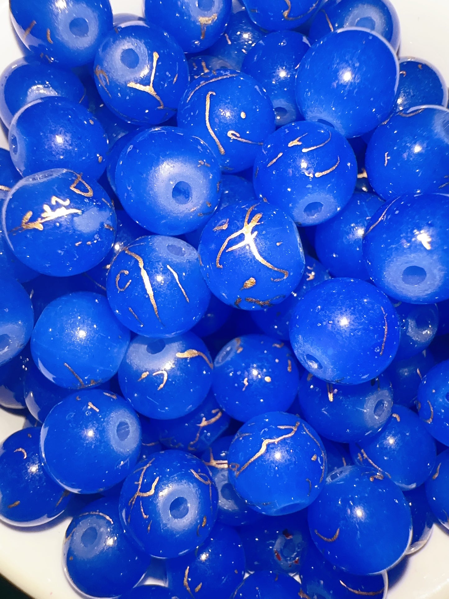 10mm Beads - Blue
