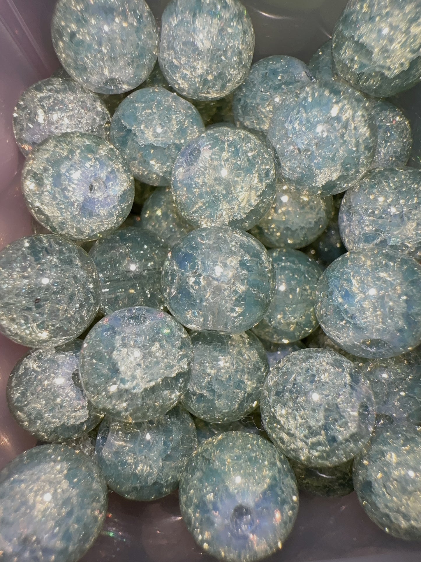 Glass Beads - Green