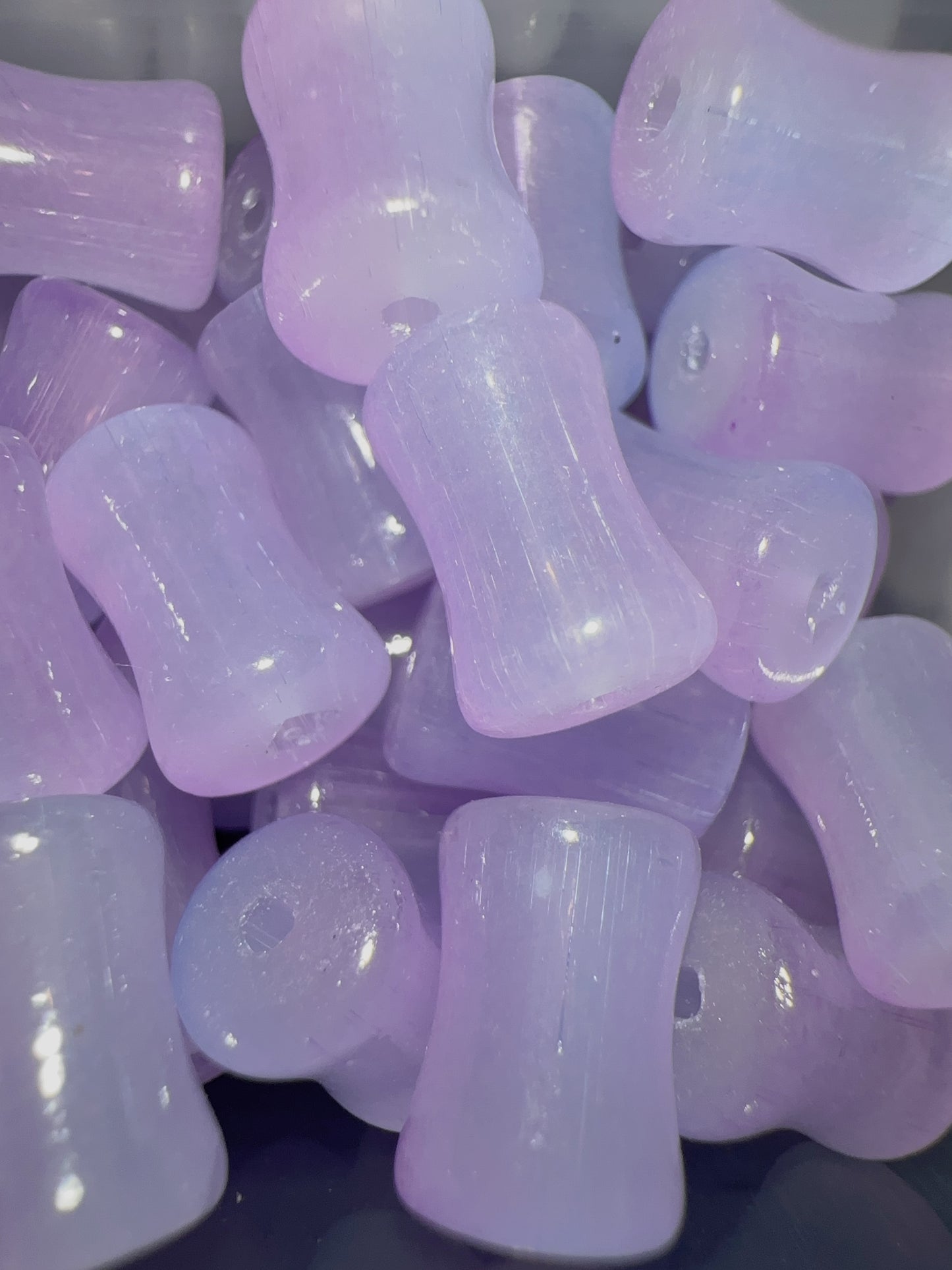 Glass Beads - Purple