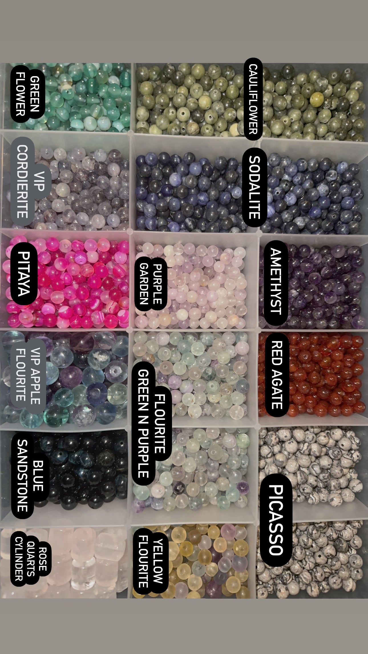 4/6mm DIY Beads/Freeforms