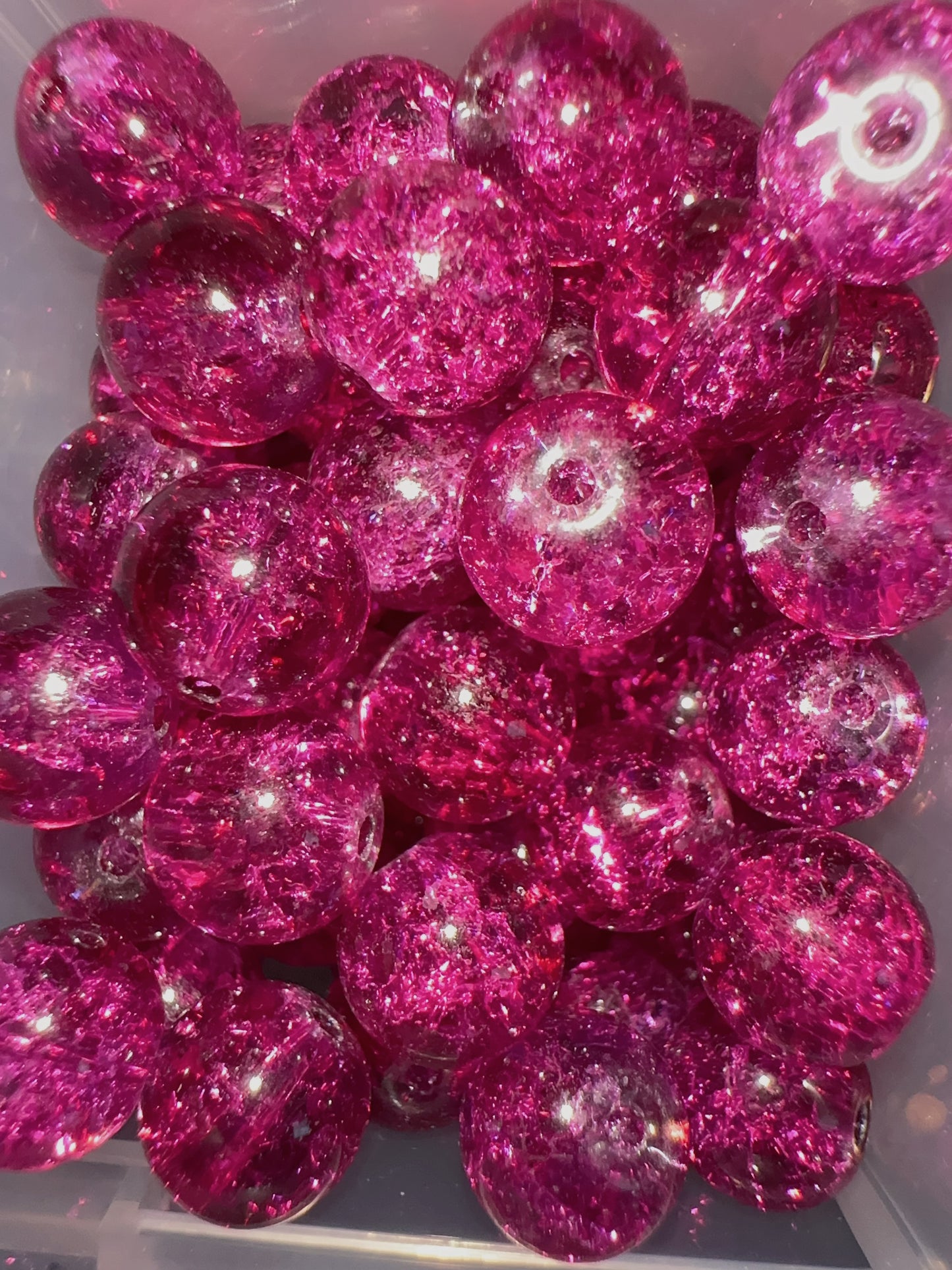 Glass Beads - Purple