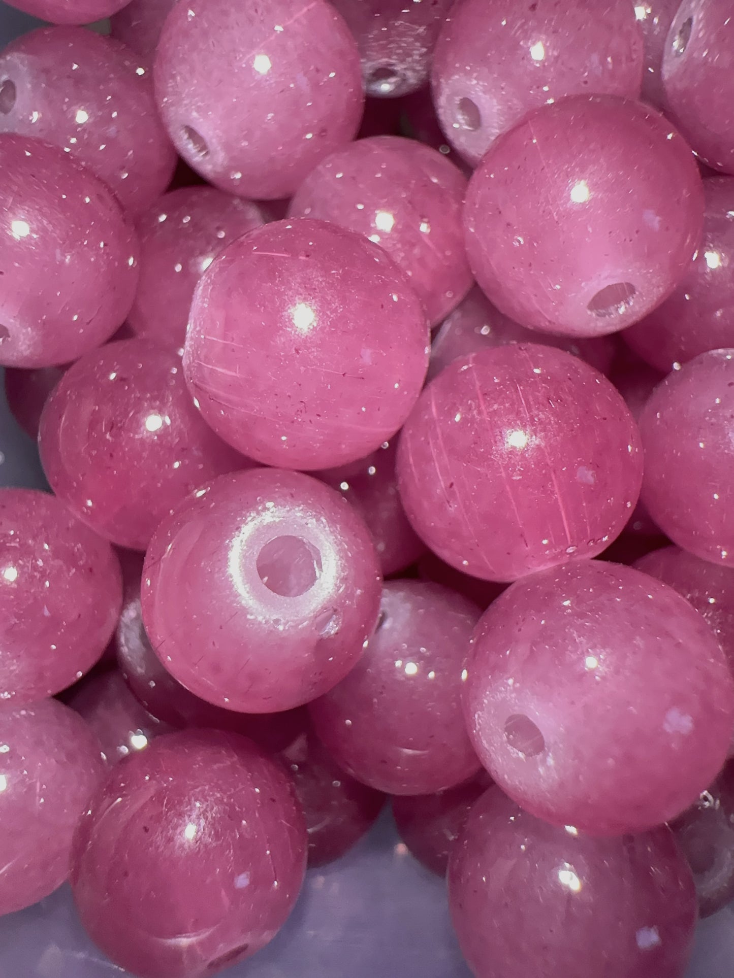 Glass Beads - Purple