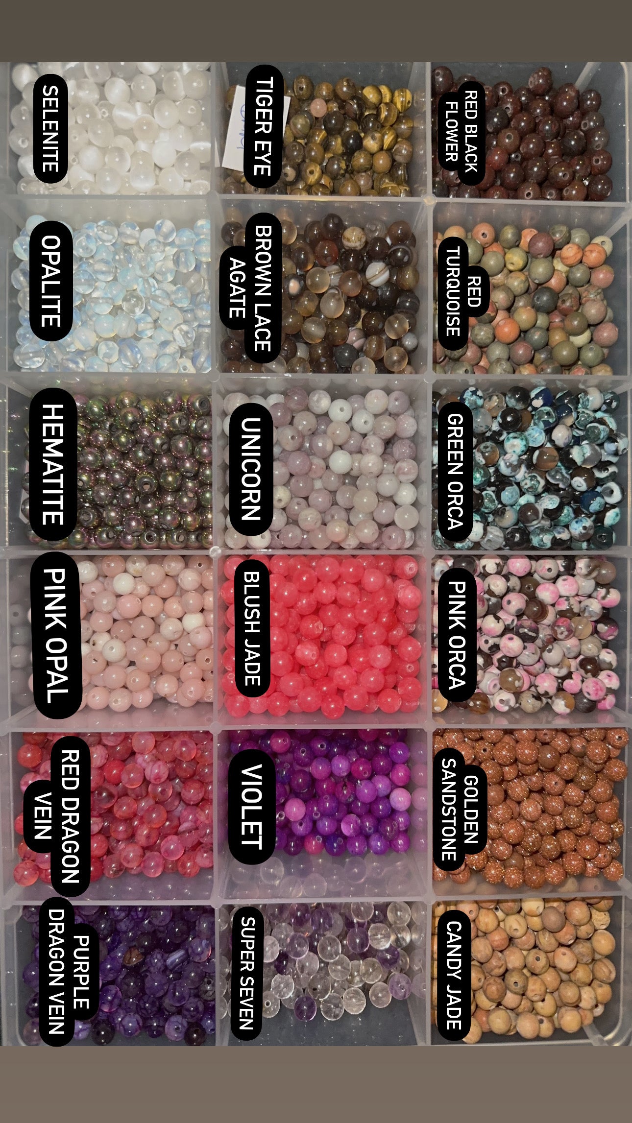 4/6mm DIY Beads/Freeforms