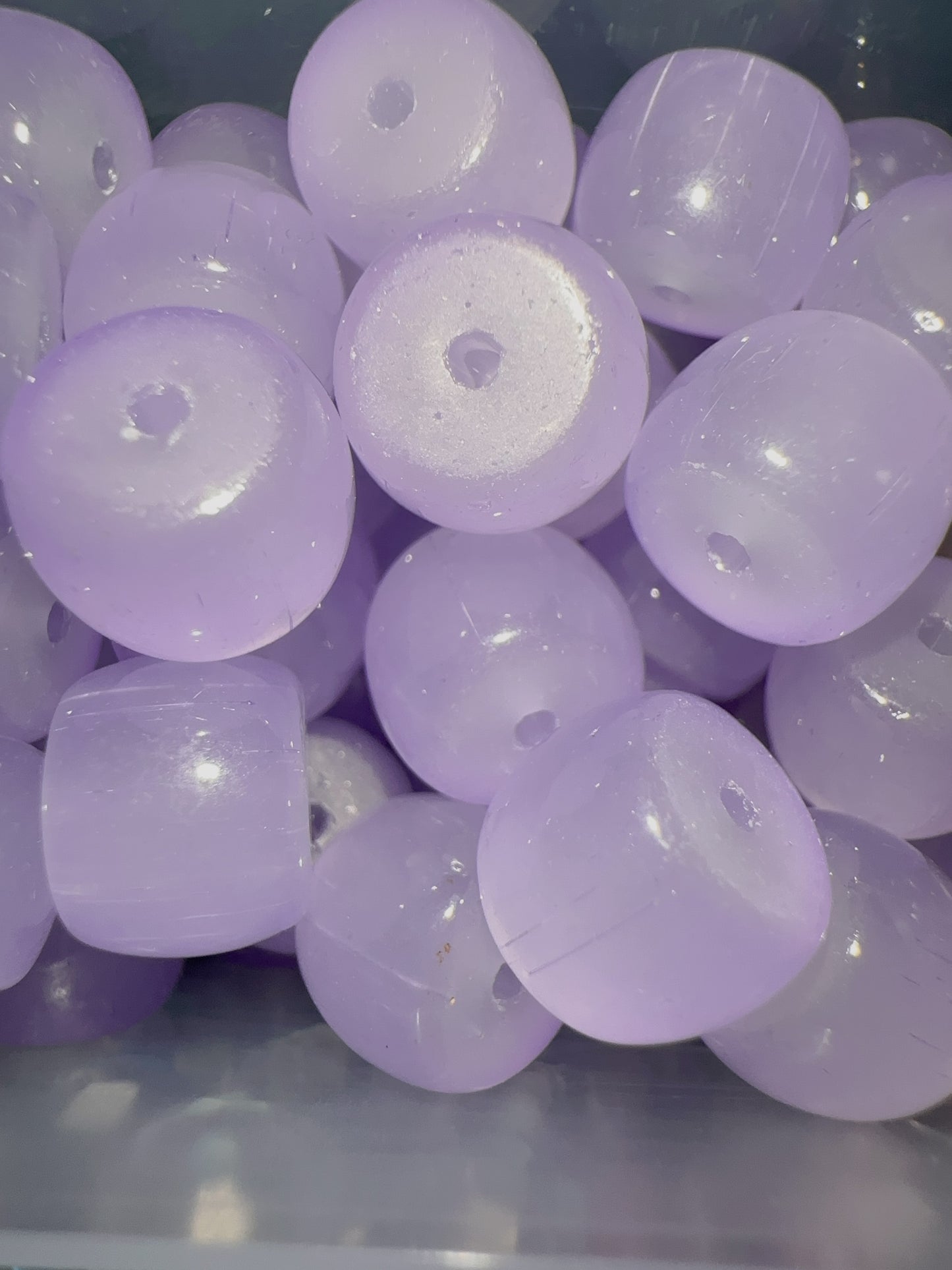 Glass Beads - Purple