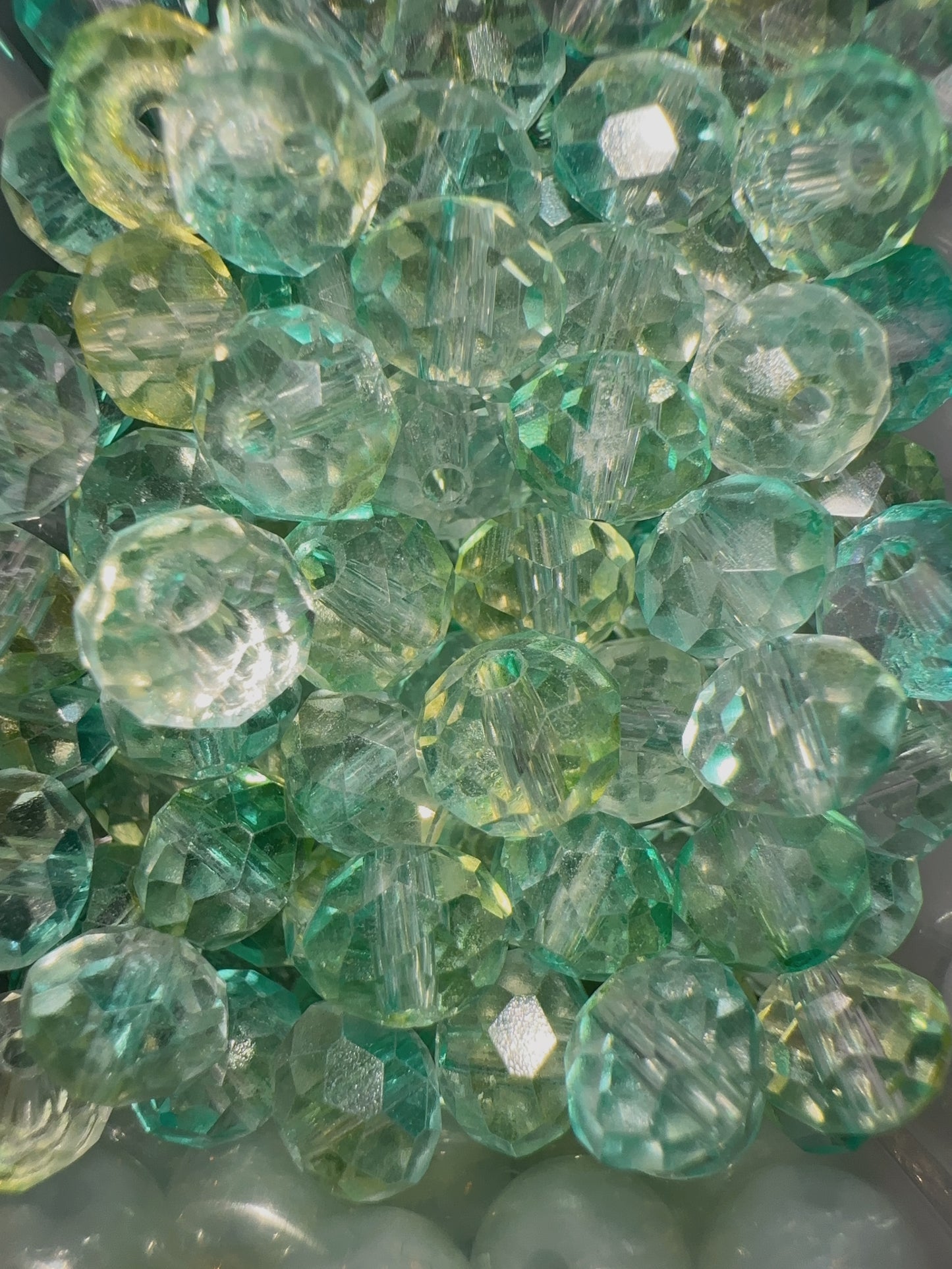 Glass Beads - Green