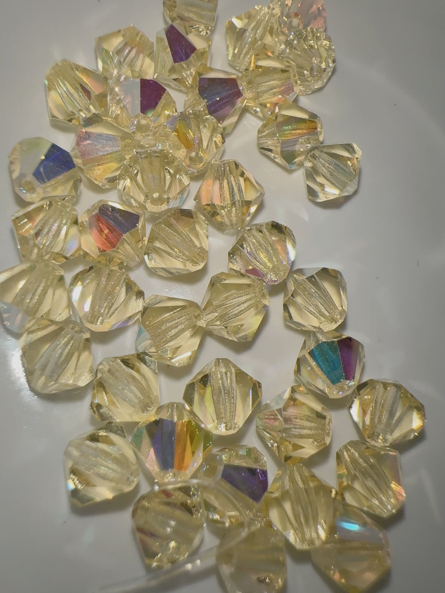 4/6mm shiny beads