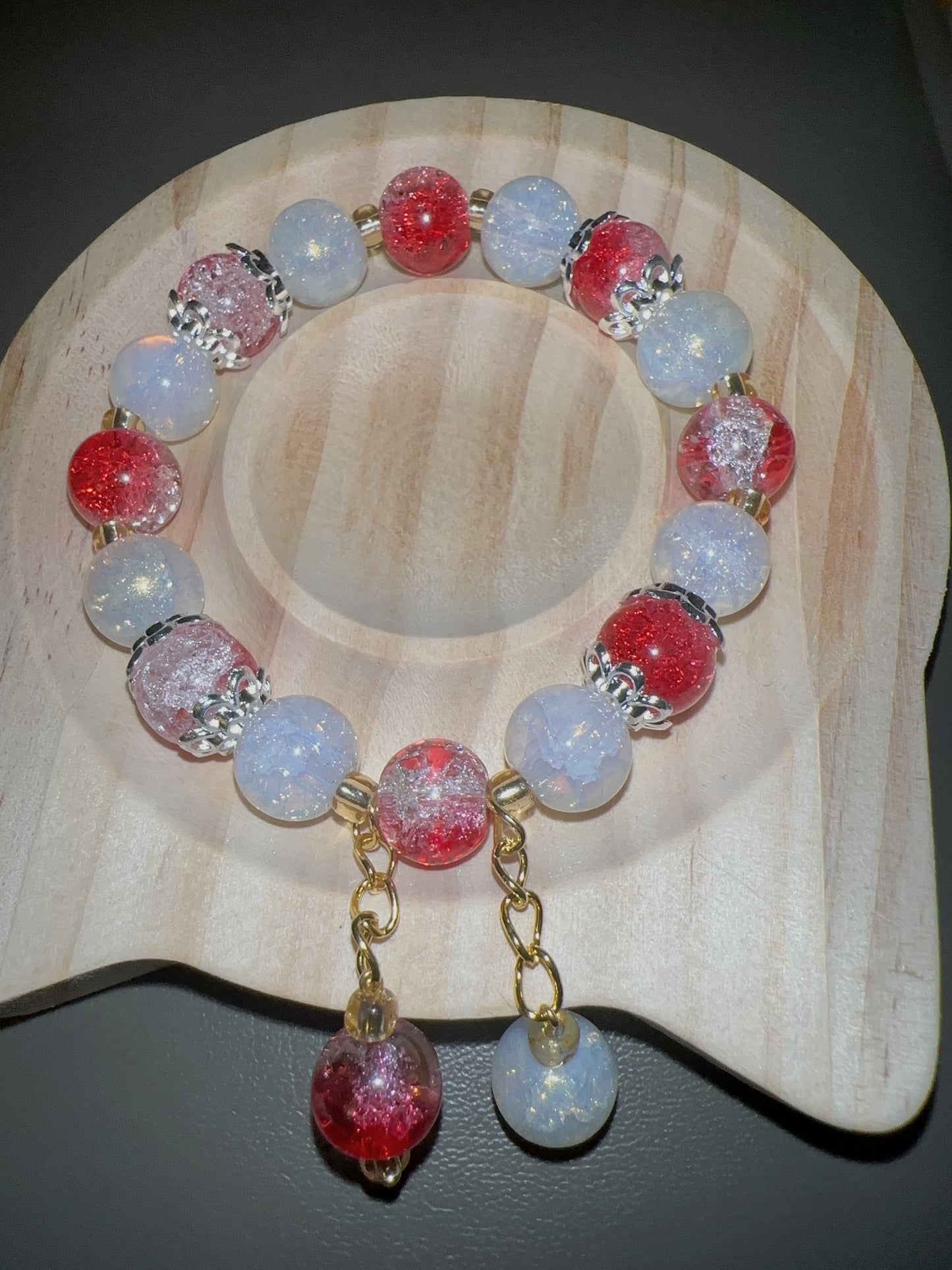 Glass Beads - Red