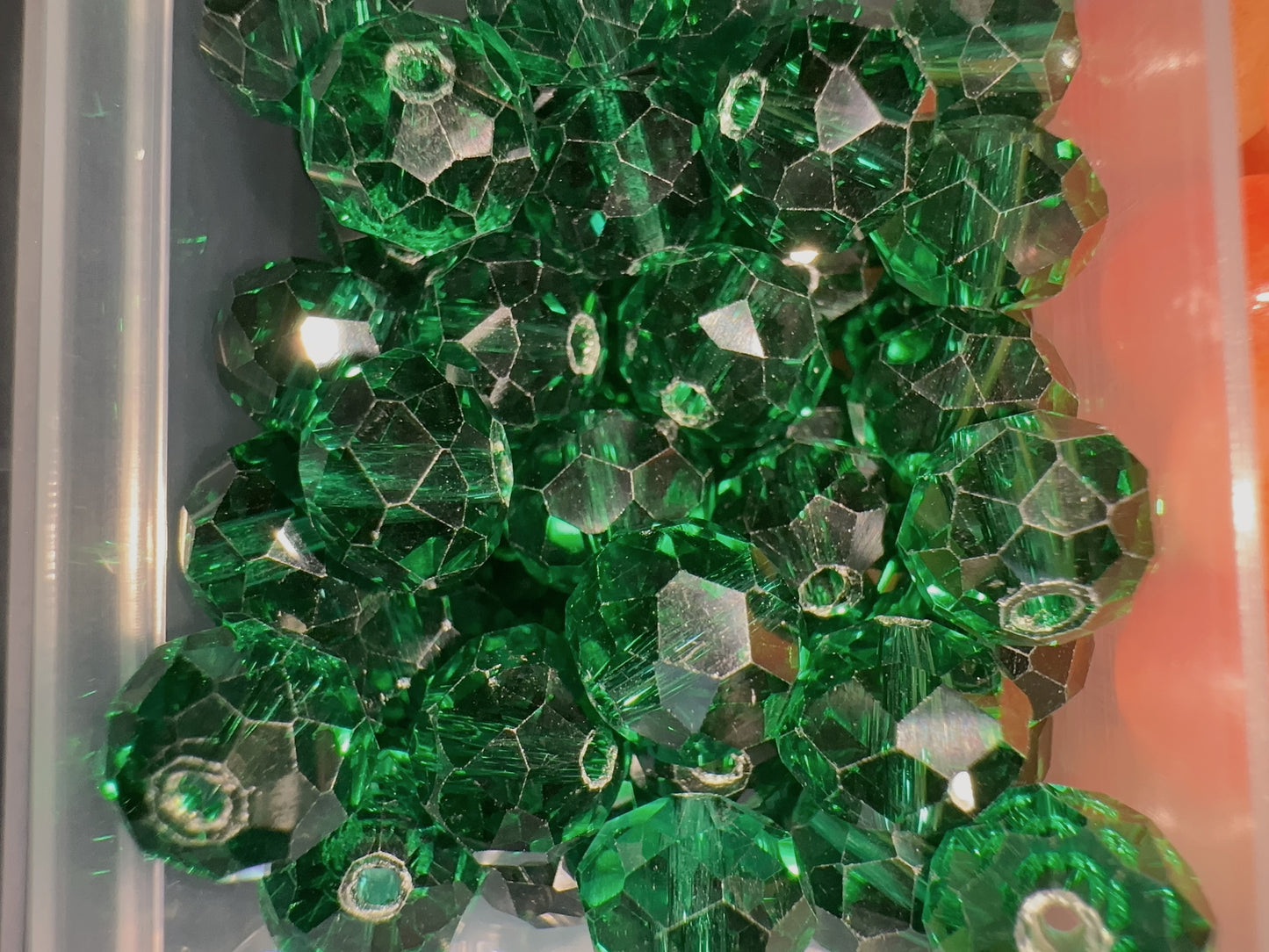 Glass Beads - Green