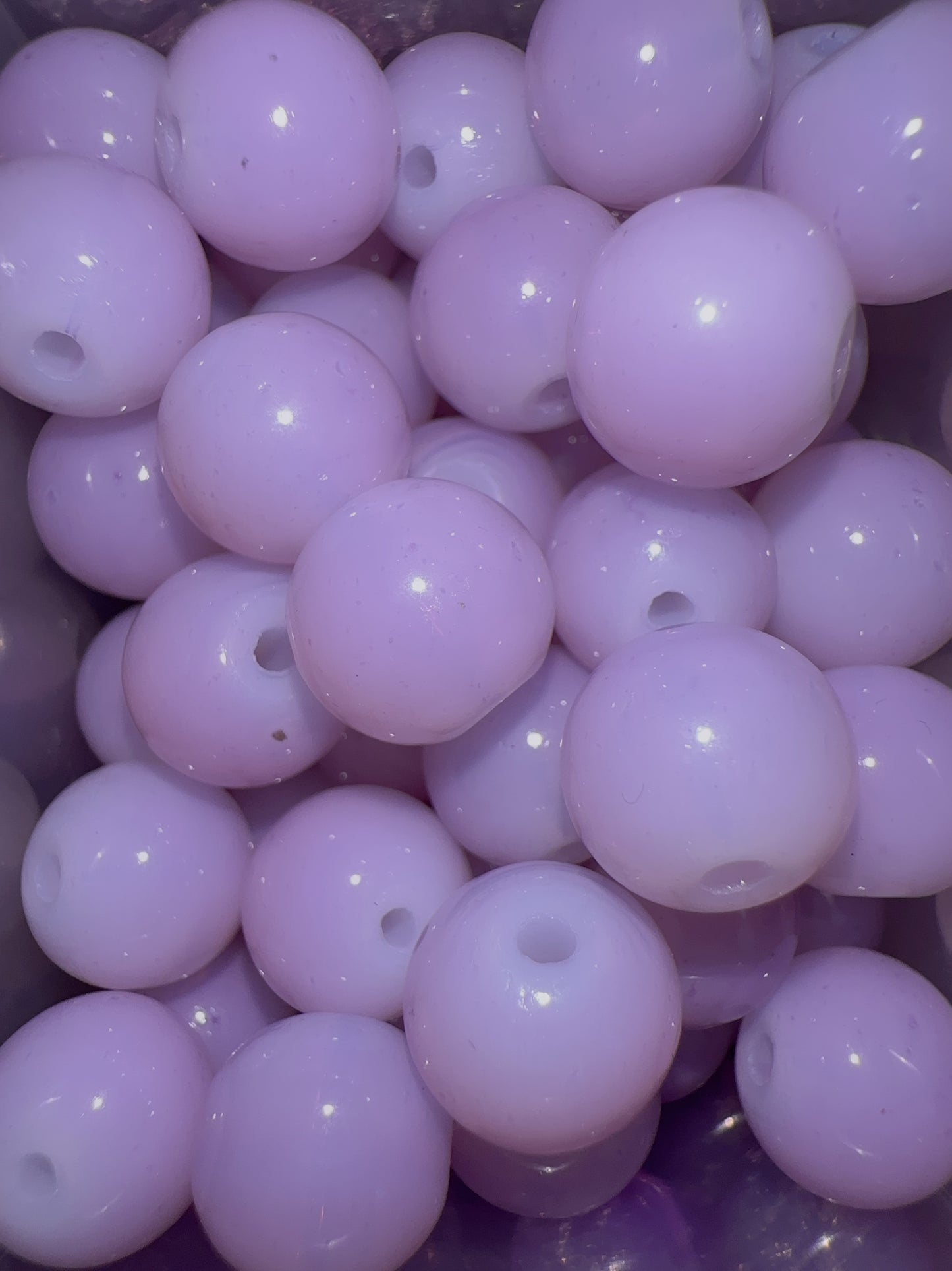 Glass Beads - Purple