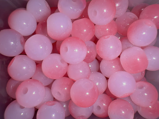 Glass Beads - Pink