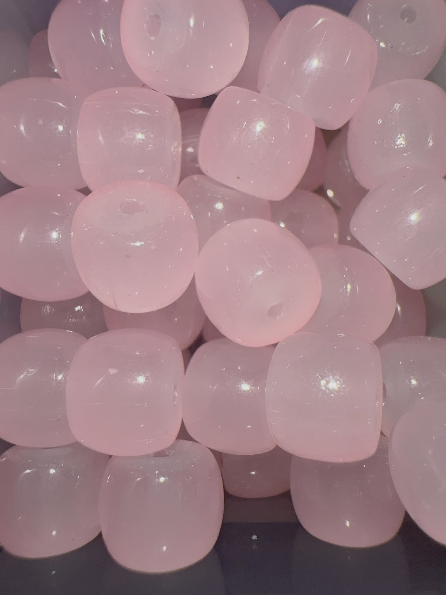 Glass Beads - Pink