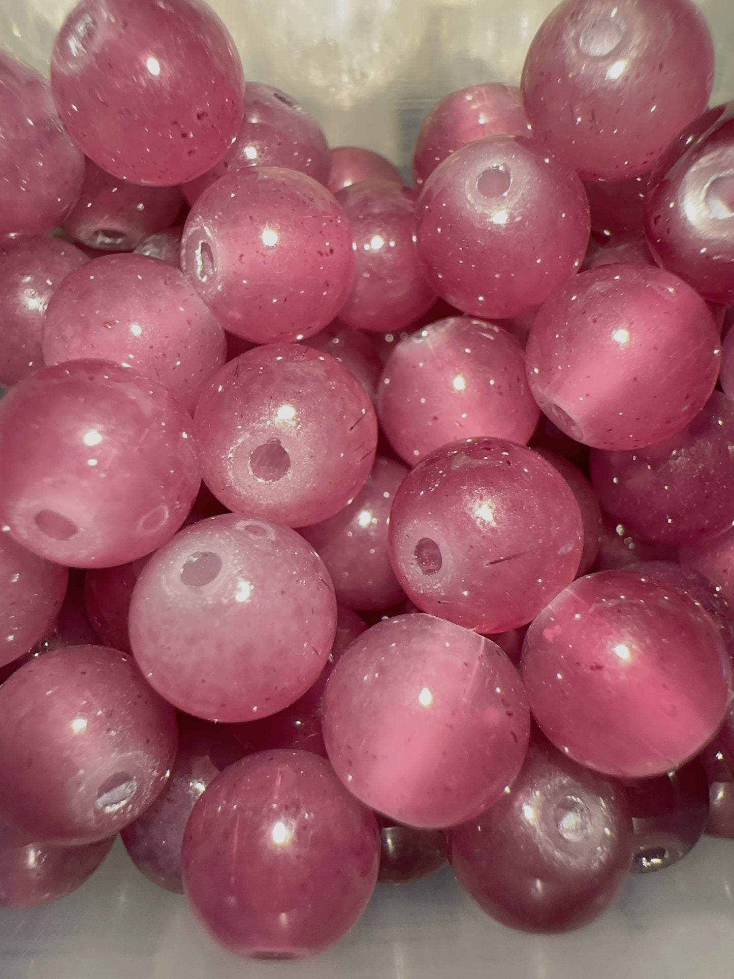 Glass Beads - Purple