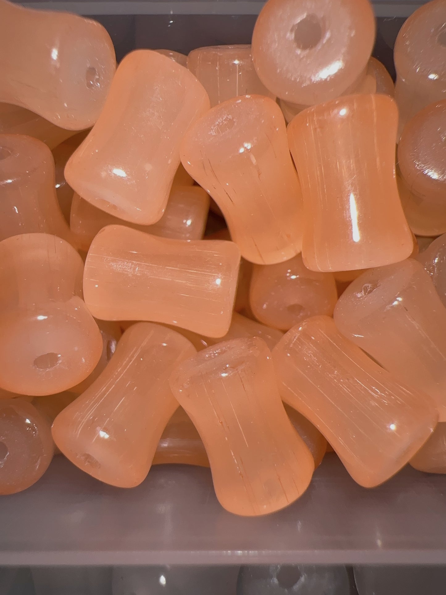 Glass Beads - Orange