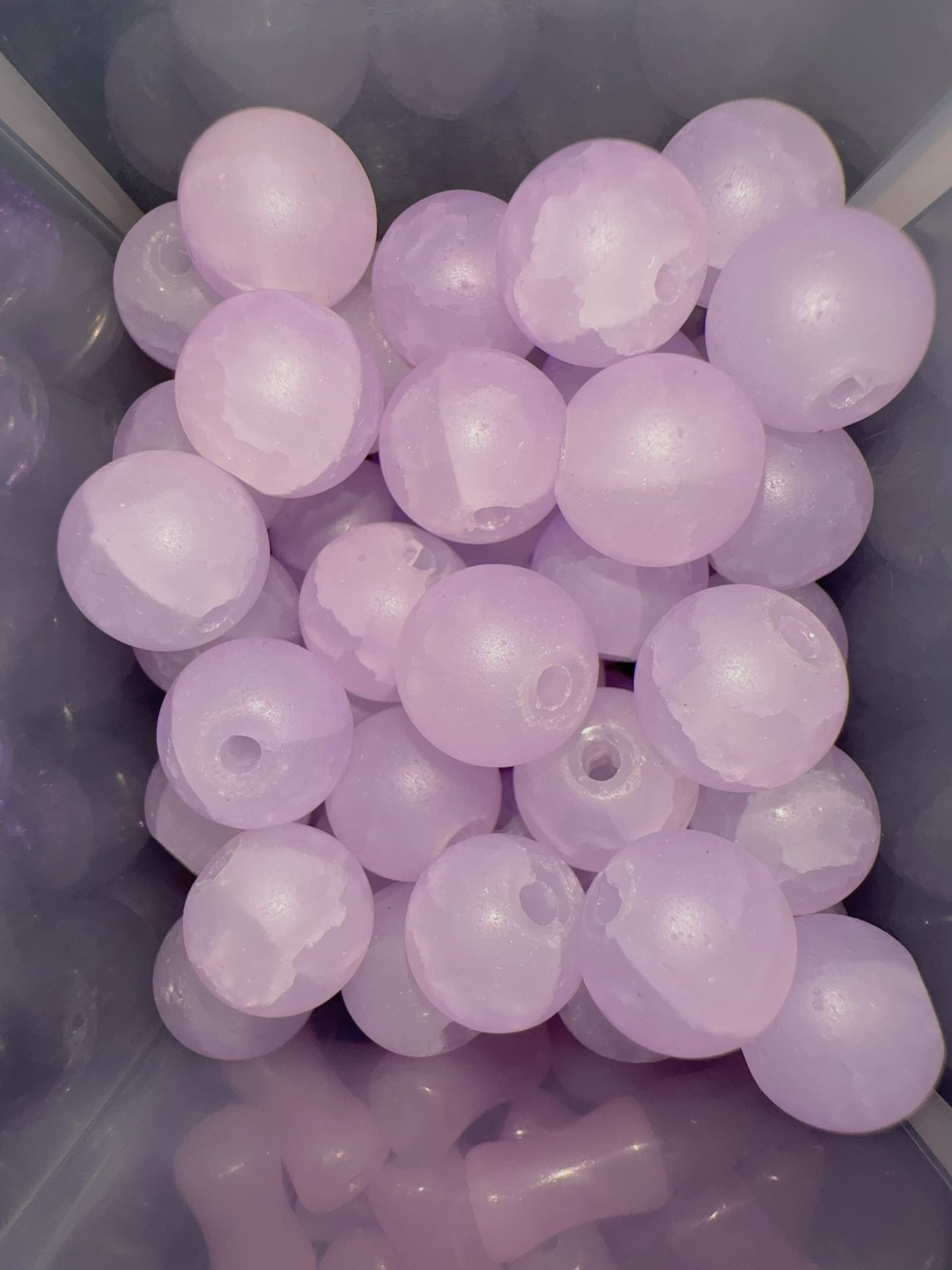 Glass Beads - Purple