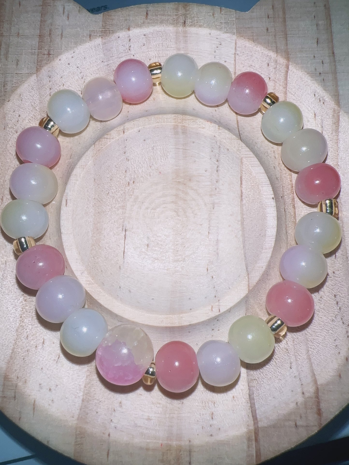 Glass Beads - Pink