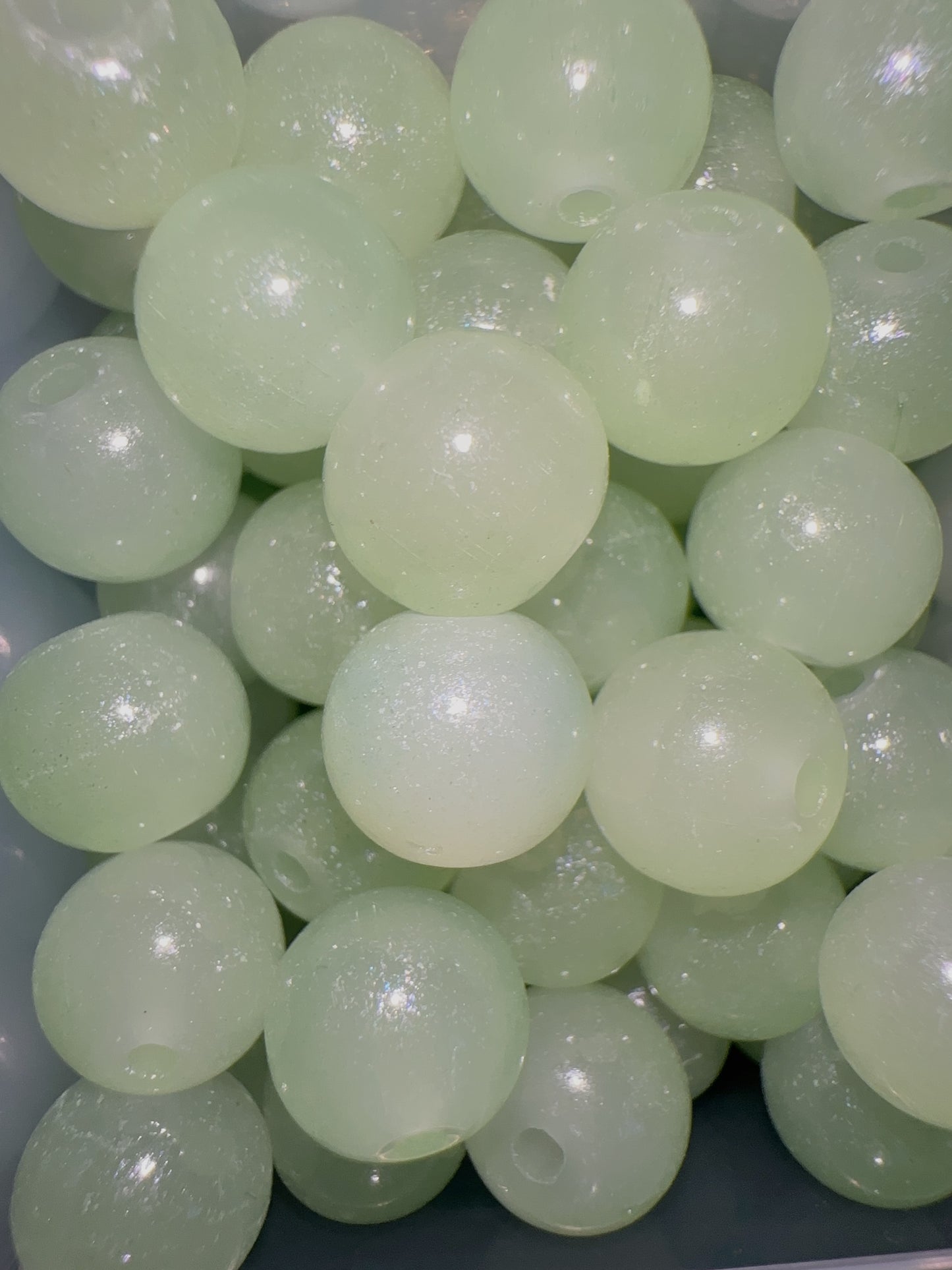 Glass Beads - Green