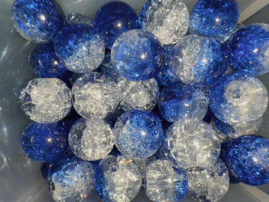 Glass Beads - Blue