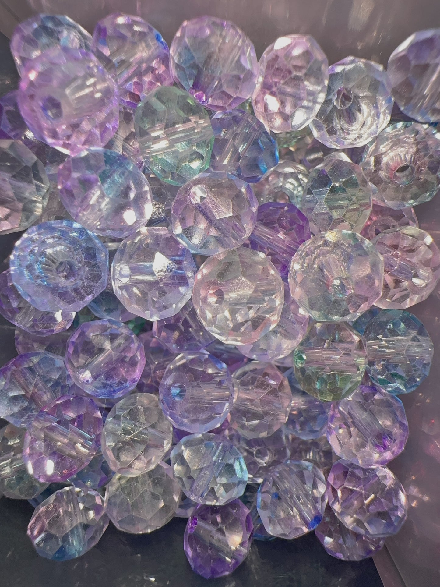 Glass Beads - Purple